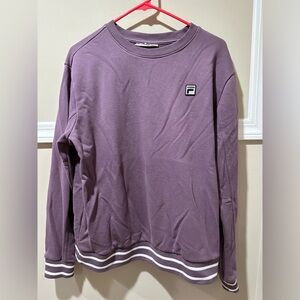 Fila Purple Crew Neck Sweater